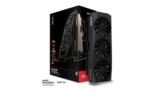 RX 9070 XT XFX QUICKSILVER OC BLACK 16GB