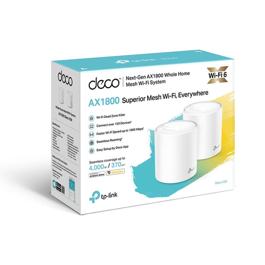 TP-LINK DECO X20 2PACK ROUTEUR WIFI6 AX1800 MESH