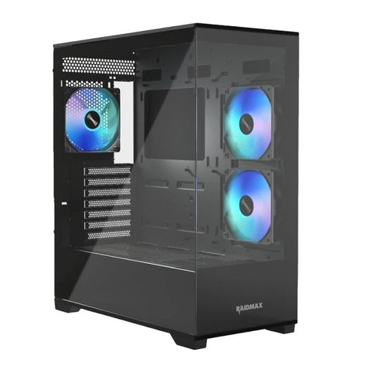 RAIDMAX INFINITA I801 AIR CHROME 3X FANS ARGB