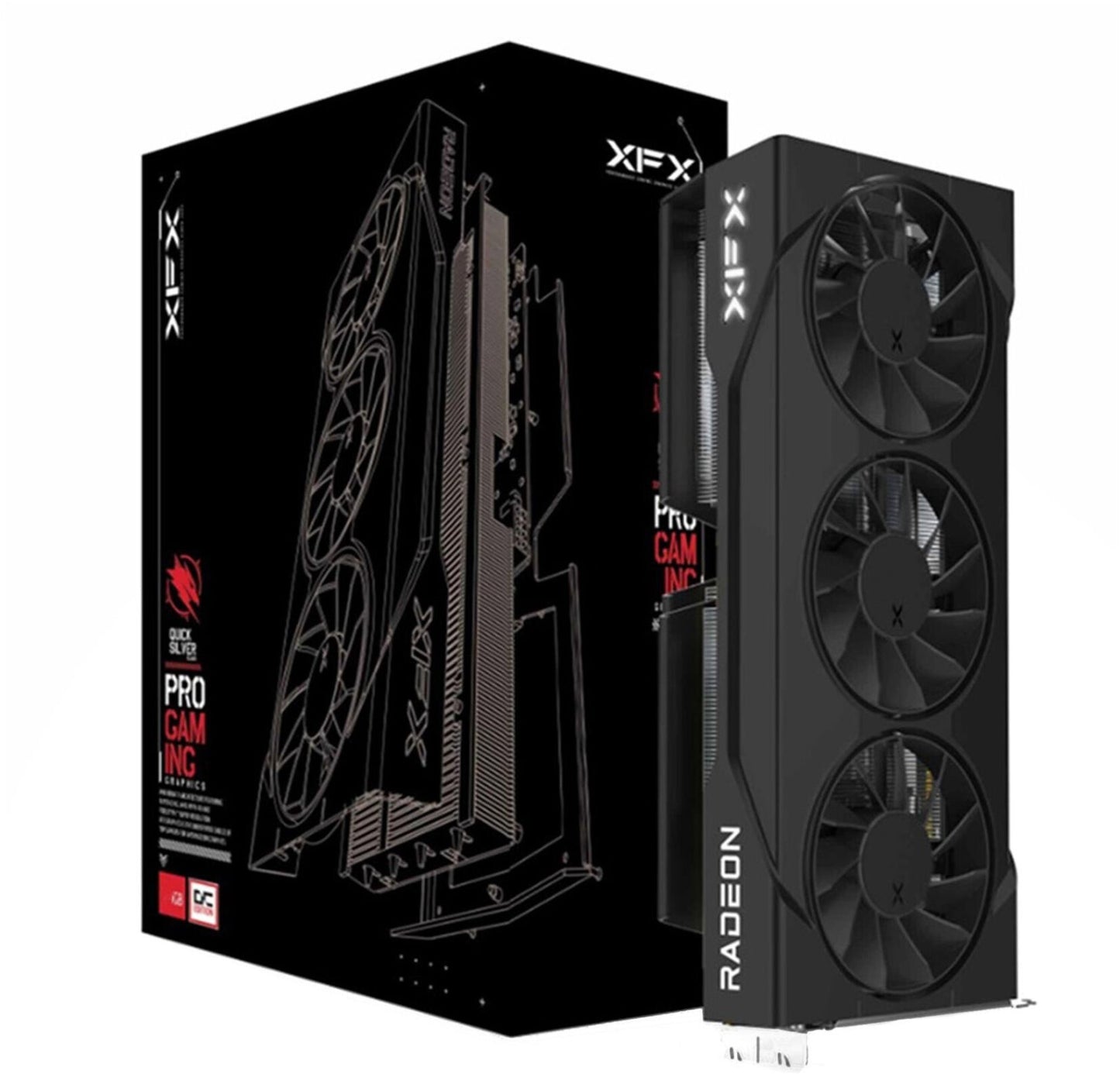 RX 9060 XT XFX SWFT OC BLACK 16GB