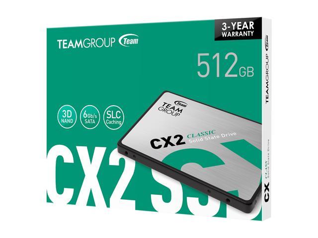 TEAMGROUP CX2 512GB SATA III