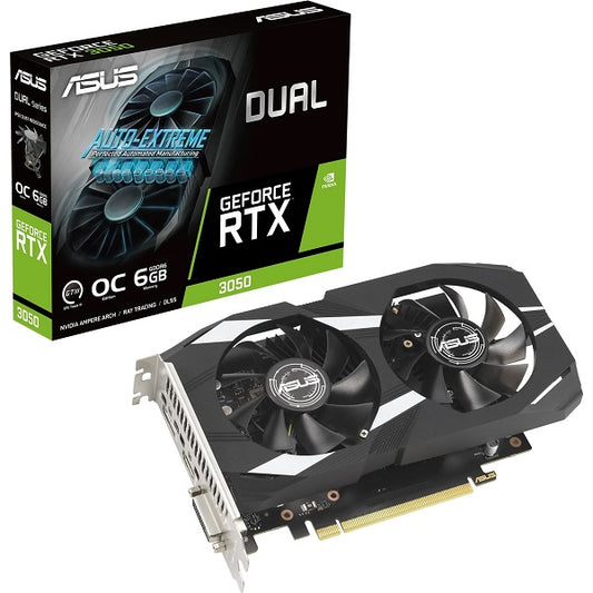 RTX 3050 ASUS DUAL 6GB OC